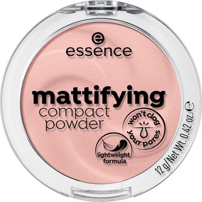 essence | Mattifying Compact Powder |10 Light Beige