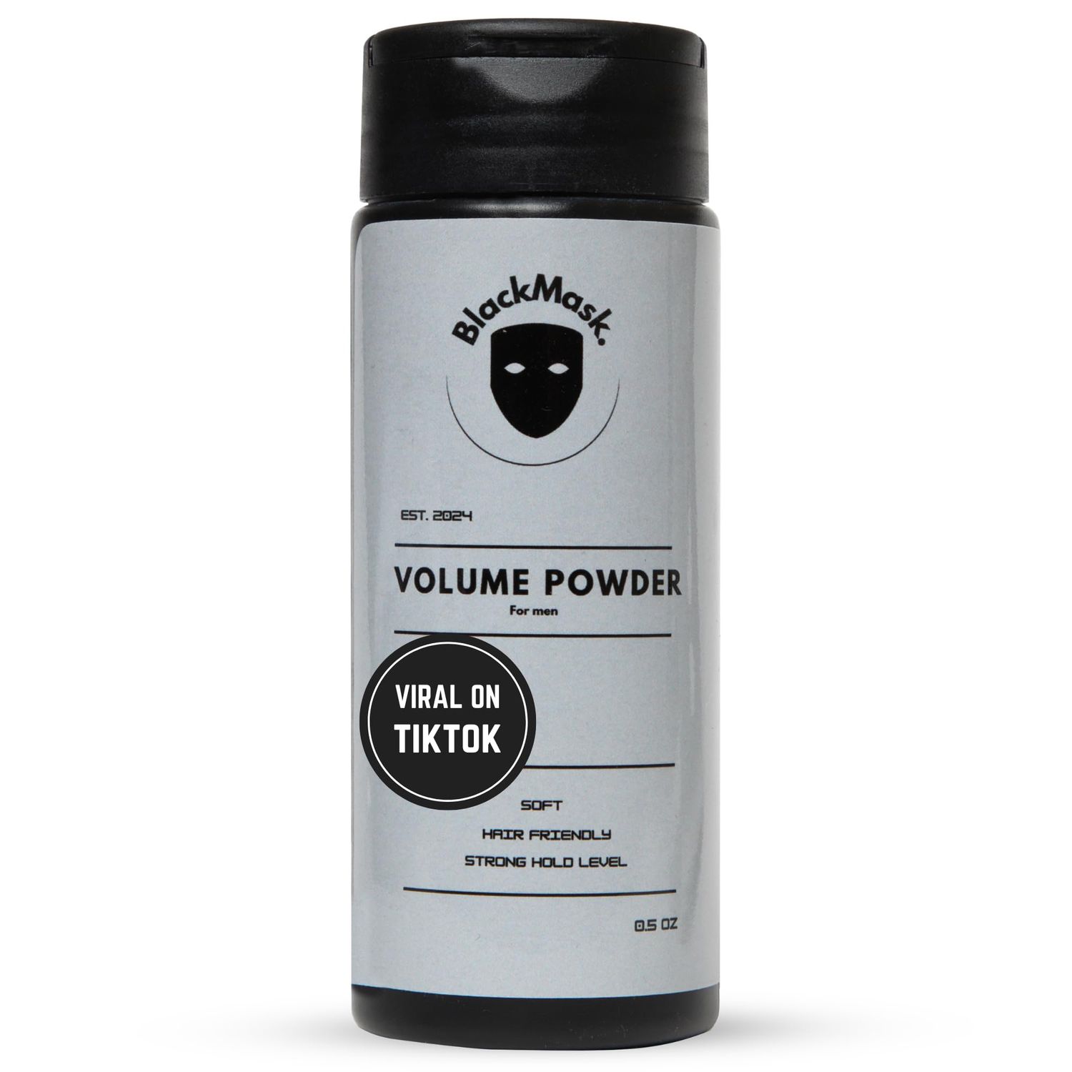 BlackMask Texture Powder for Men, Easy to Apply - Instantly Adds Texture &amp; Volume, All-Natural Ingredients, Strong Hold, Hair Powder for Men