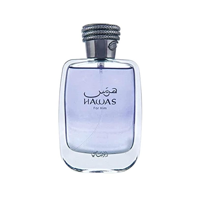 RASASI Hawas For Men - Eau de Parfum Spray 100ML (3.4 Oz), Premium Arabian Perfume for Men, A Signature Scent for Long-Lasting Fragrance - Ideal Men Perfumes For Special Occasions &amp; Daily Elegance