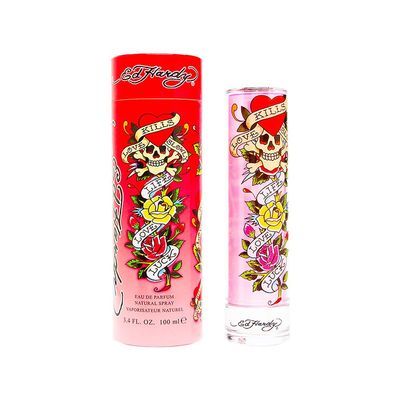 Ed Hardy Women&#39;s Perfume Fragrance by Christian Audigier, Eau De Parfum, 3.4 Fl Oz