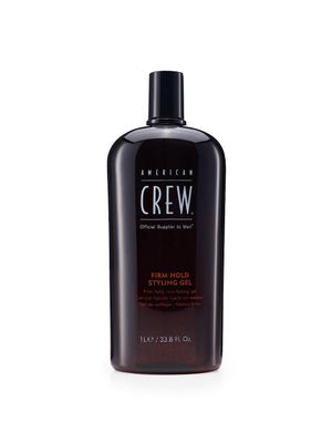 American Crew Men&#39;s Hair Gel, Firm Hold, Non-Flaking Styling Gel, 33.8 Fl Oz