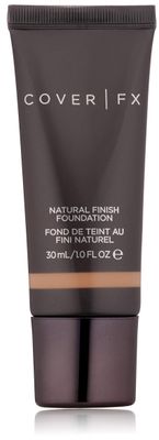 Cover FX Natural Finish Foundation Water-based Foundation that Delivers 12-hour Coverage and Natural, Second-Skin Finish with Powerful Antioxidant Protection - N100, 1 Fl Oz