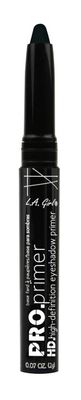 L.A. Girl HD PRO.Primer Eyeshadow Stick, Black GEB197 (Pack of 3)