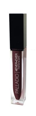 Palladio 4 Ever  Ever Intense Lip Paint, Liquid Lipstick, High Pigmented Lip Gloss, High Shine Vinyl Finish, Rich Color Coverage, Moisturizes Lips, Doe Foot Wand Applicator, On &amp; On