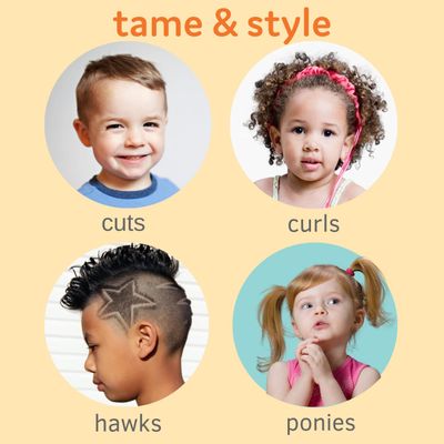 T is for Tame - Kids Hair Styling Gel, All-Natural Alcohol-Free Hair Gel for Kids &amp; Toddlers, 2023 Launch Date (3.38 Fl Oz Pack of 1)