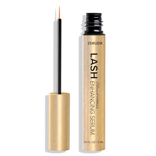 Lash Serum for Eyelash Growth Advanced Formula for Thicker, Longer, Fuller Lashes with Natural Volume, Strength &amp; Nourishment (3mL)