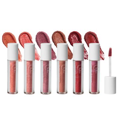 CLE Cosmetics Melting Lip Powder Mini Set of 6 - Lip Tint (Vegan, Cruelty Free, Paraben-Free) with Long-Lasting, Weightless Lip Stain, Usable on Lips, Eyes and Cheeks, Matte Finish, Travel Size