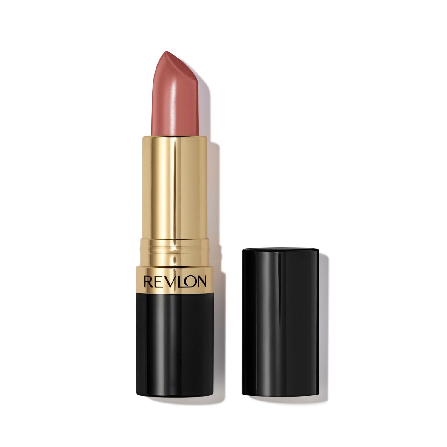 Revlon Super Lustrous Lipstick, Lip Makeup Gift, Stocking Stuffers for Women, Creamy, Moisturized Feel in Nudes &amp; Browns, Bare It All (755), 0.15 oz