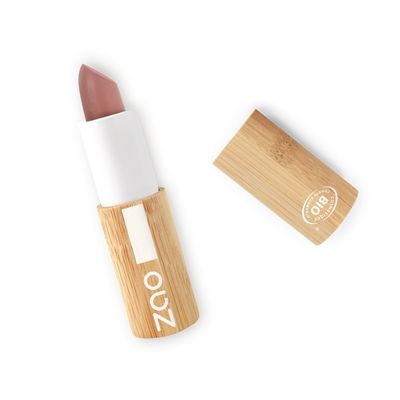 Zao Classic Lipstick Lustrous Moisturizing Creamy Formula Bamboo Case Long Lasting Intense Color Ultra Pigmented High Impact Makeup Lip Color Organic Pomegranate Extract &amp; Shea Butter 3.5gr (476)