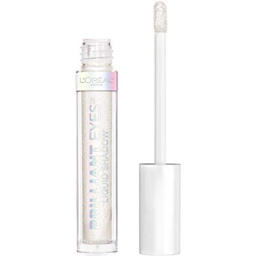 L&#39;Oreal Paris Brilliant Eyes Shimmer Liquid Eye Shadow, Longwearing Lasting Shimmer, Crease Resistant, Flake-Proof, Precision Applicator, Quick Dry, Non-Greasy, String of Pearls, 0.1 oz.