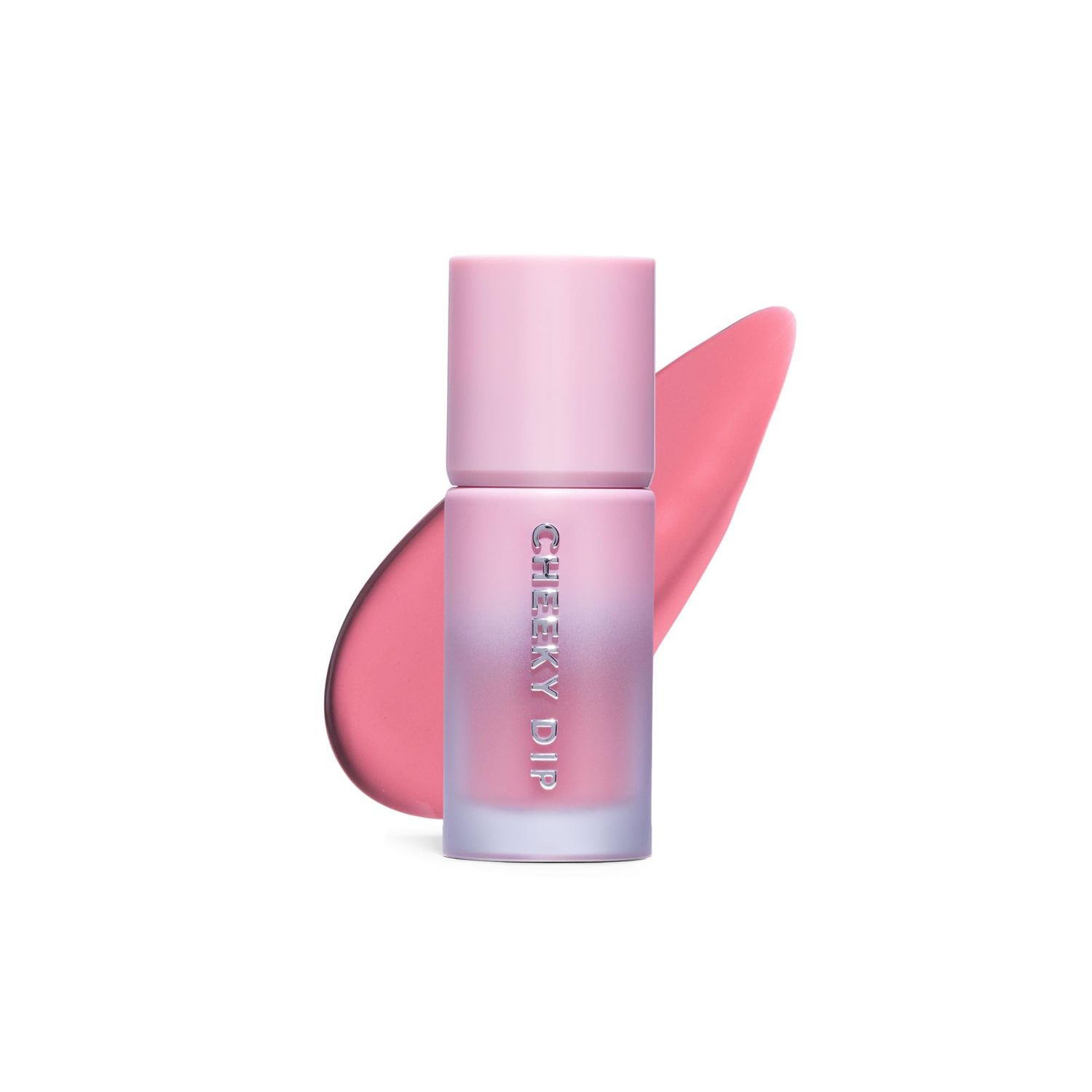 W7 Cheeky Dip Liquid Blusher - Pigmented Colour For Cheek Makeup - Satin Matte Finish - Think Twice (Pink)
