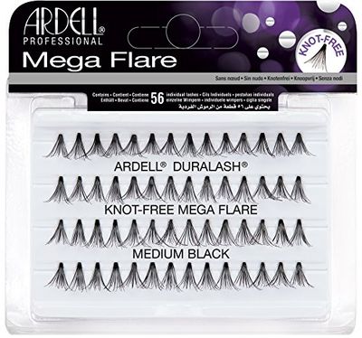 Ardell Mega Flare - Knot-Free - Medium Black