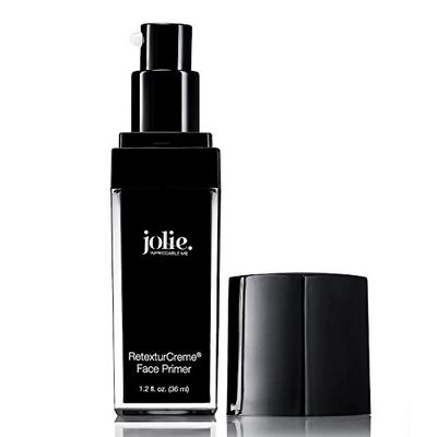 Jolie RetexturCreme Foundation Face Primer, Invisible Makeup Extender - Hydrating Formula, Normal To Dry Skin Types