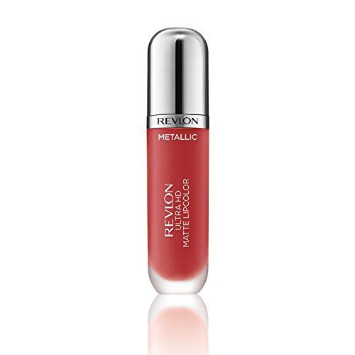 RevlonUltra HD Metallic Matte Liquid Lipcolor, Liquid Lipstick, Flare