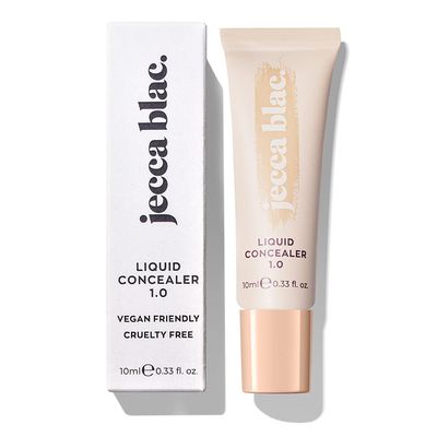 Jecca Blac Liquid Concealer, Full Coverage Soft Matte Finish, Long-lasting and Transfer-Resistant, Gender Neutral and LGBTIQA Inclusive Make Up, Shade 1.0, 10ml