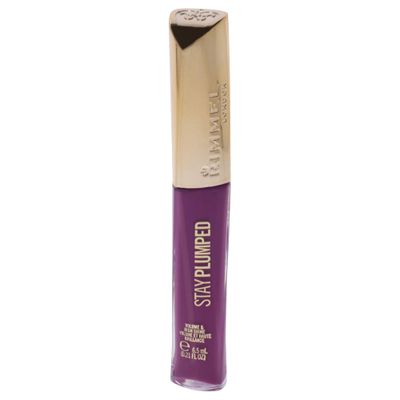 Rimmel Stay Plumped Lip Gloss, 820 Juicy Lucy, Pack of 1