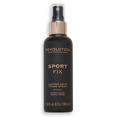 Makeup Revolution Sport Fix Fixing Spray, Fit &amp; Flawless, for Long Lasting Makeup, Vegan &amp; Cruelty-Free, 3.38 Fl Oz
