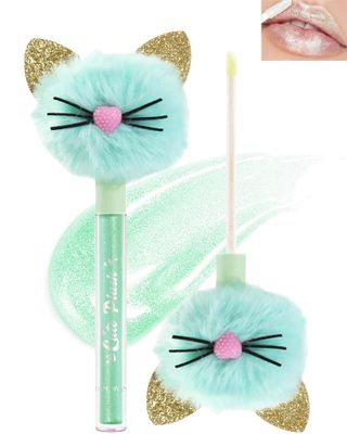 Liquid Glitter Lip Gloss, Diamond Shiny Lipstick, Metallic Sparkling Glossy Lip Oil, Shimmer High Pigmented Lip Stain Tint, Long Lasting Non-Sticky Shinning,Christmas Makeup Gift for Women Girls -05#