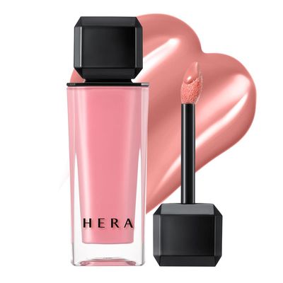 HERA Sensual Nude Gloss Jennie Picked Korean Makeup Lipstick for Smooth &amp; voluptuous fuller-looking lips by Amorepacific 5g - LINGERIE (422)