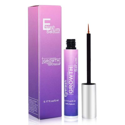 Lash Serum Advanced Eyelash Growth Serum with Natural Formula for Eyelash Growth Thickness, Stronger 5ml