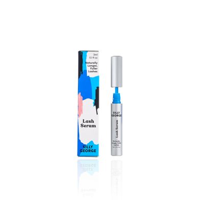 Silly George Eyelash Growth Serum for Thicker, Fuller, Longer &amp; Bold Eyebrows, Premium Serum, Lashes &amp; Brows Enhancer, (3ml, 0.1 Fl. oz)
