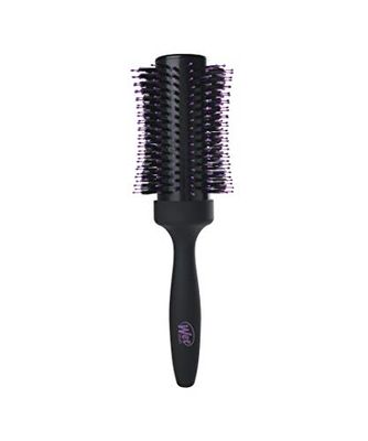 Wet Brush Volumizing Round Brush for Fine to Medium Hair - Salon Blow-Out, Less Pain &amp; Breakage, Lightweight Boar Bristle Detangles &amp; Removes Knots