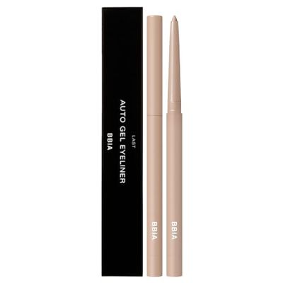 BBIA Last Auto Gel Eyeliner 17 Color - Multi-Use Longwear &amp; Waterproof Mechanical Eye Liner Easy Drawing with Smooth Texture Smudge-Resistant Shadow &amp; Glitter Vegan Korea Eye Makeup (13 PEANUT BEIGE)