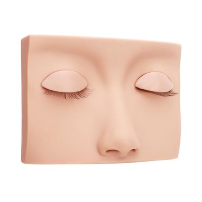 Lash Mannequin Head, Removable Silicone Replacement Eyelash Mannequin Head, Lash Extension Training Practice Head Eye Lash Extension for Lash Practice Makeup Eyelash Extensions ()