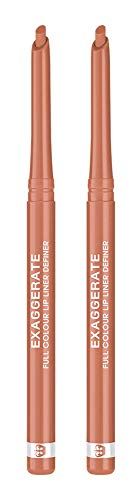 Rimmel Exaggerate lip liner, 2 Count, Innocent