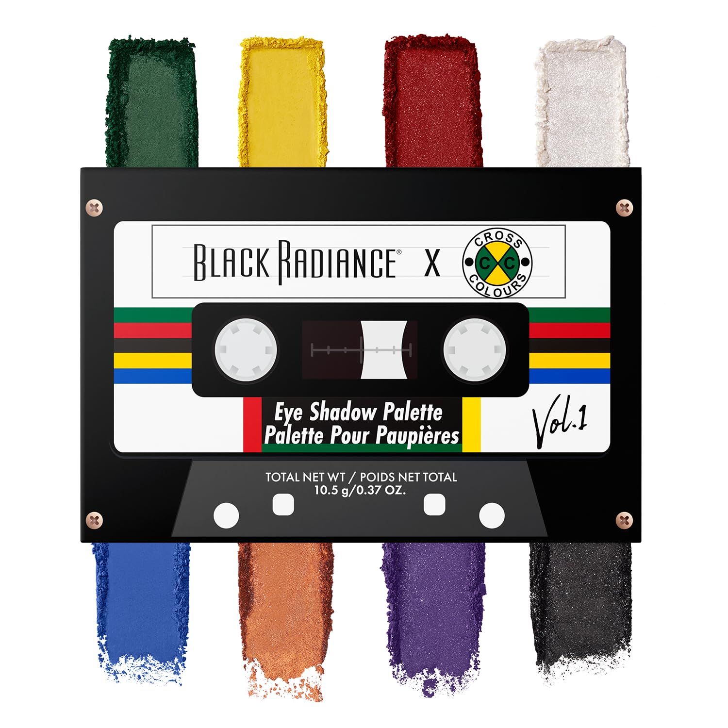 Black Radiance Cross Colours Eye Shadow Palette - Volume 1