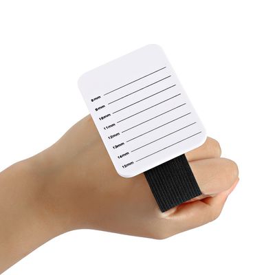 Sonew Eyelash Extension Tray Holder, 8-15mm Makeup Eyelash Tray Strip Stand Lashes Hand Plate Lash Grafting Stand