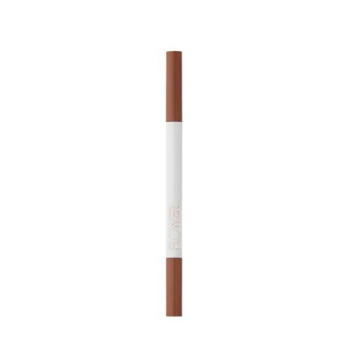 FLOWER BEAUTY By Drew Barrymore Microbrow Eyebrow Pencil - Skinny  Precise Lines - Hair-Like  Natural Finish - Built-In Brush - Auburn