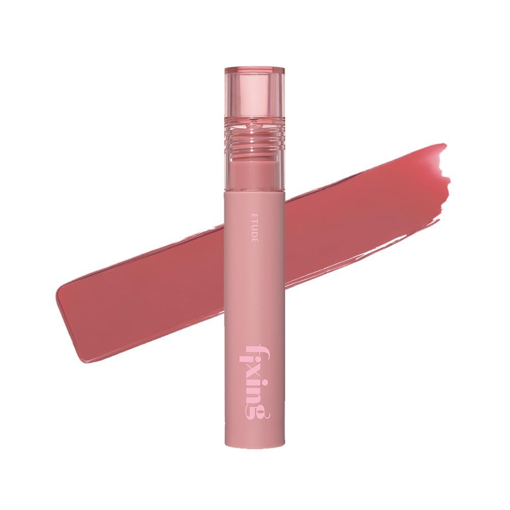 ETUDE Fixing Tint #05 Midnight Mauve (23AD) | Long Lasting High Pigmented Liquid Lipstick | Waterproof Lightweight Matte Finish Lip Stain | Full Coverage