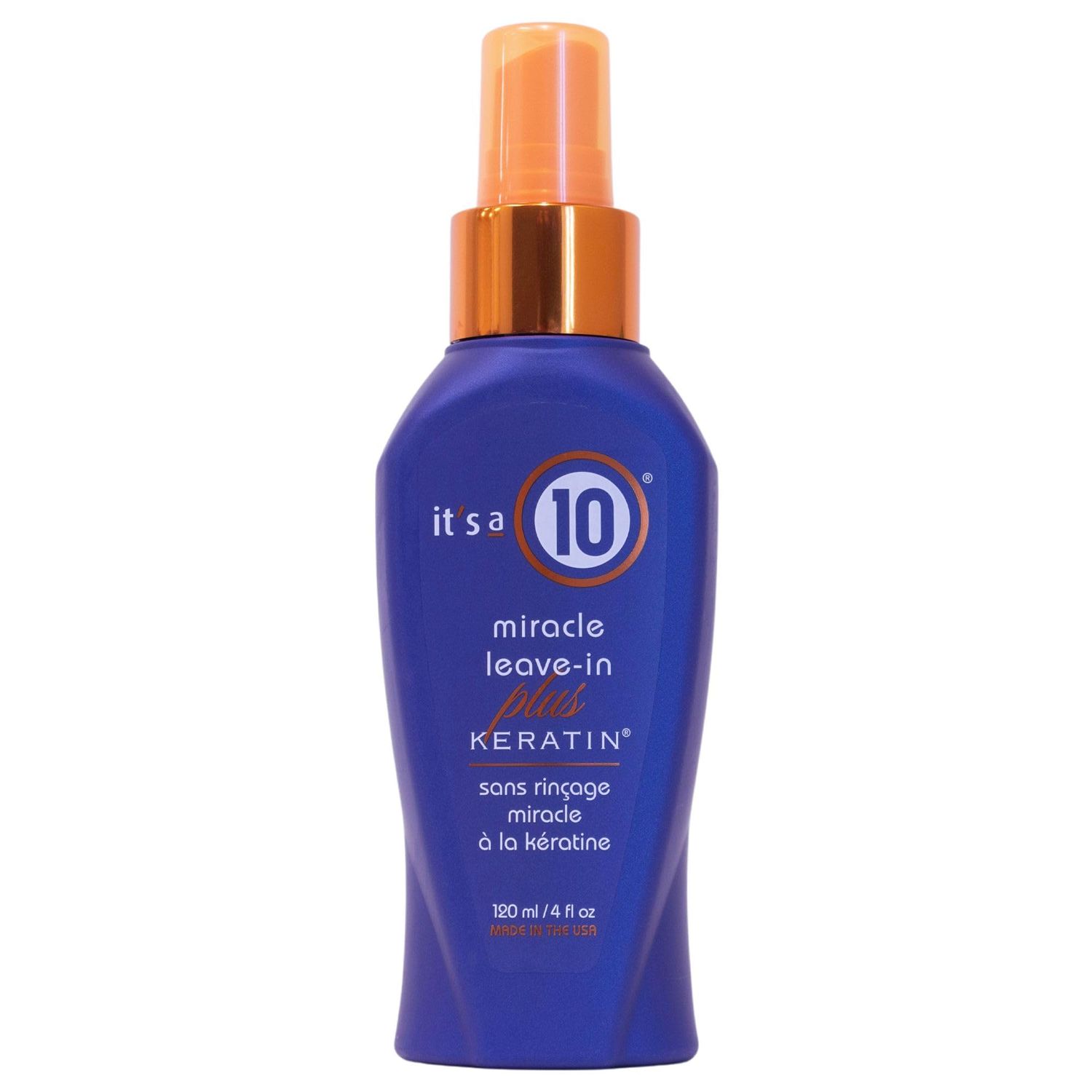 It&#39;s a 10 Haircare Miracle Leave-In Product Plus Keratin, 4 fl. oz.