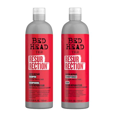 TIGI Bed Head Shampoo &amp; Conditioner For Damaged Hair Resurrection Infused With The Resurrection Plant 2 x 25.36 fl oz