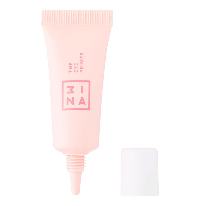 3ina 3INA Makeup - Vegan - Cruelty Free - The Eye Primer - Eye Shadow Foundation - Eye Shadow Foundation - Base for Long Lasting Makeup - Pink 9 ml