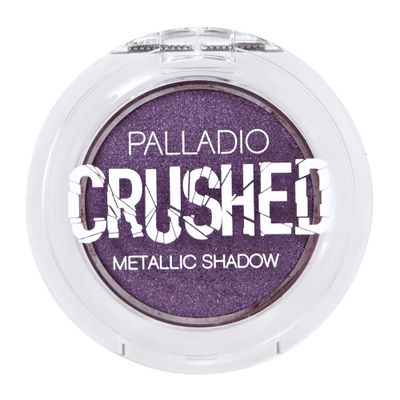 Palladio Crushed Metallic Eyeshadow, Nebula, Pressed Pigments for Highly Reflective Foil Finish, Cream Eyeshadow w No Creasing, Amazing Color Depth, Apply Glitter Eyeshadow with Eyeshadow Brushes