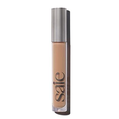 Saie Hydrabeam Under Eye Brightener - Sheer  Hydrating Eye Brightener with Cucumber Extract - Instantly Illuminates Skin for a Radiant Finish - Shade 5 (0.2 oz)