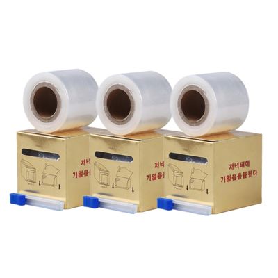 Hipifans Eyebrow Tattoo Plastic Wrap Roll, 3PcsSet Disposable Premium Preservative Film for Eyebrow Lamination, Microblading, Permanent Makeup Use with Cling Cover Tape