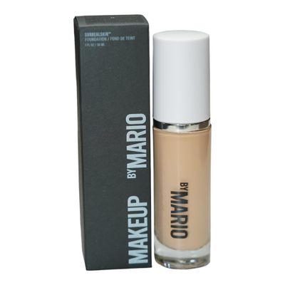 MAKEUP BY MARIO SurrealSkin Liquid Foundation, Liquid Formula, Vegan, Long-wearing coverage, Hydrating, Natural Finish, Size 30 mL (4C - light with cool undertone)