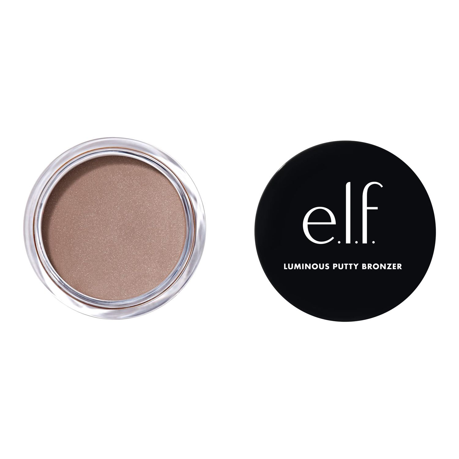 e.l.f. Luminous Putty Bronzer, Lightweight Putty-to-Powder Bronzer For A Radiant, Glowing Finish, Highly Pigmented, Vegan &amp; Cruelty-Free, Vacay Mood