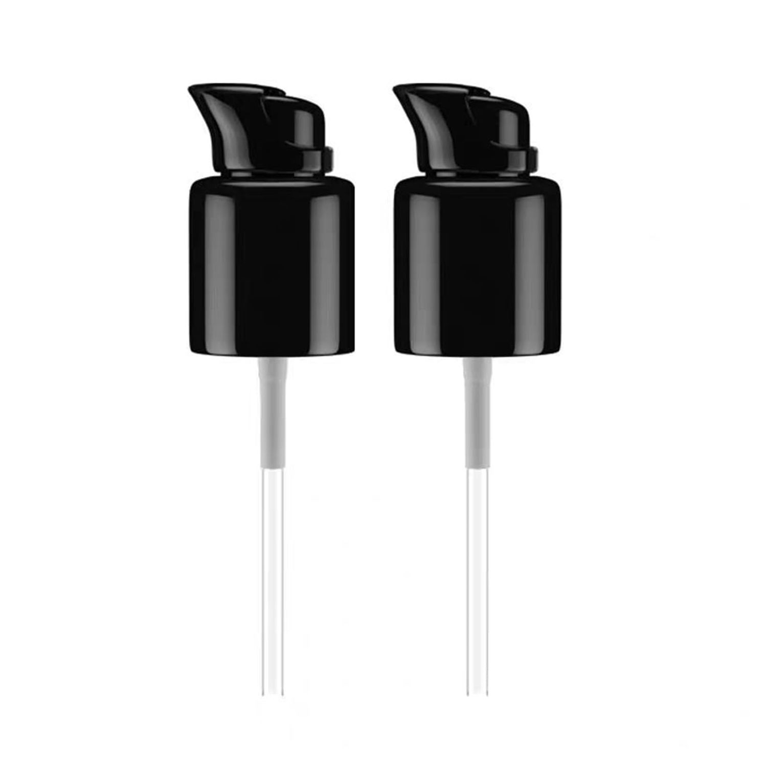Chris.W 2Pack Replacement Foundation Pump Fit for MAC Studio Fix Fluid Foundation and DW Double Wear Foundation(Black)