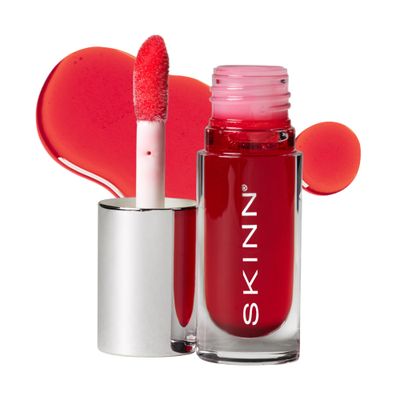 Luminous Blush Lip Oil - Support Collagen Production, Smooth Lines &amp; Soothe Dry Cracked Lips - Hydrating Clear Lip Oils - Improve Skin&#39;s Elasticity, Texture &amp; Glow - Vitamin C &amp; Manuka Honey