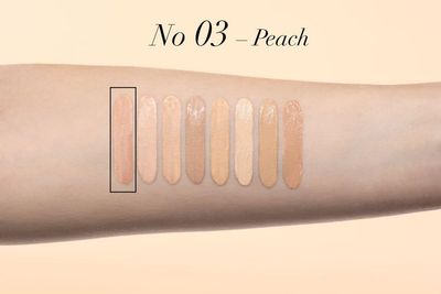 ARTDECO Perfect Teint Concealer - Peach N03 - Light-Reflecting Concealer with Brush Applicator - No Signs of Tiredness - Medium Coverage - Water-Resistant - Long Lasting - Makeup - 0.07 Fl Oz