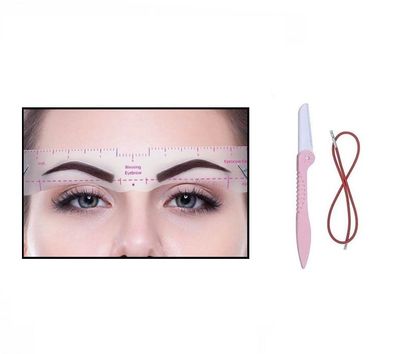 24 Styles Eyebrow Stencils for Women, Tools to assist Women in Draw Their Eyebrows,Reusable Eyebrow Shaper Templates, Quick Makeup Tools for Eyebrows