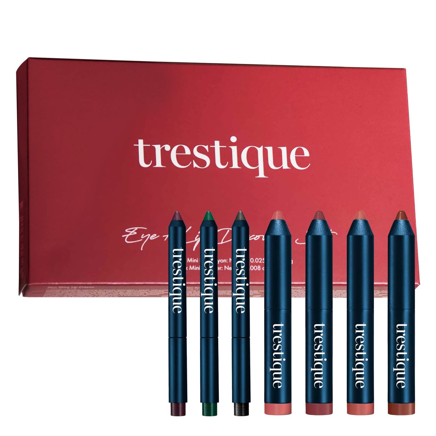 trestique Mini Eye Makeup and Lip Makeup Set