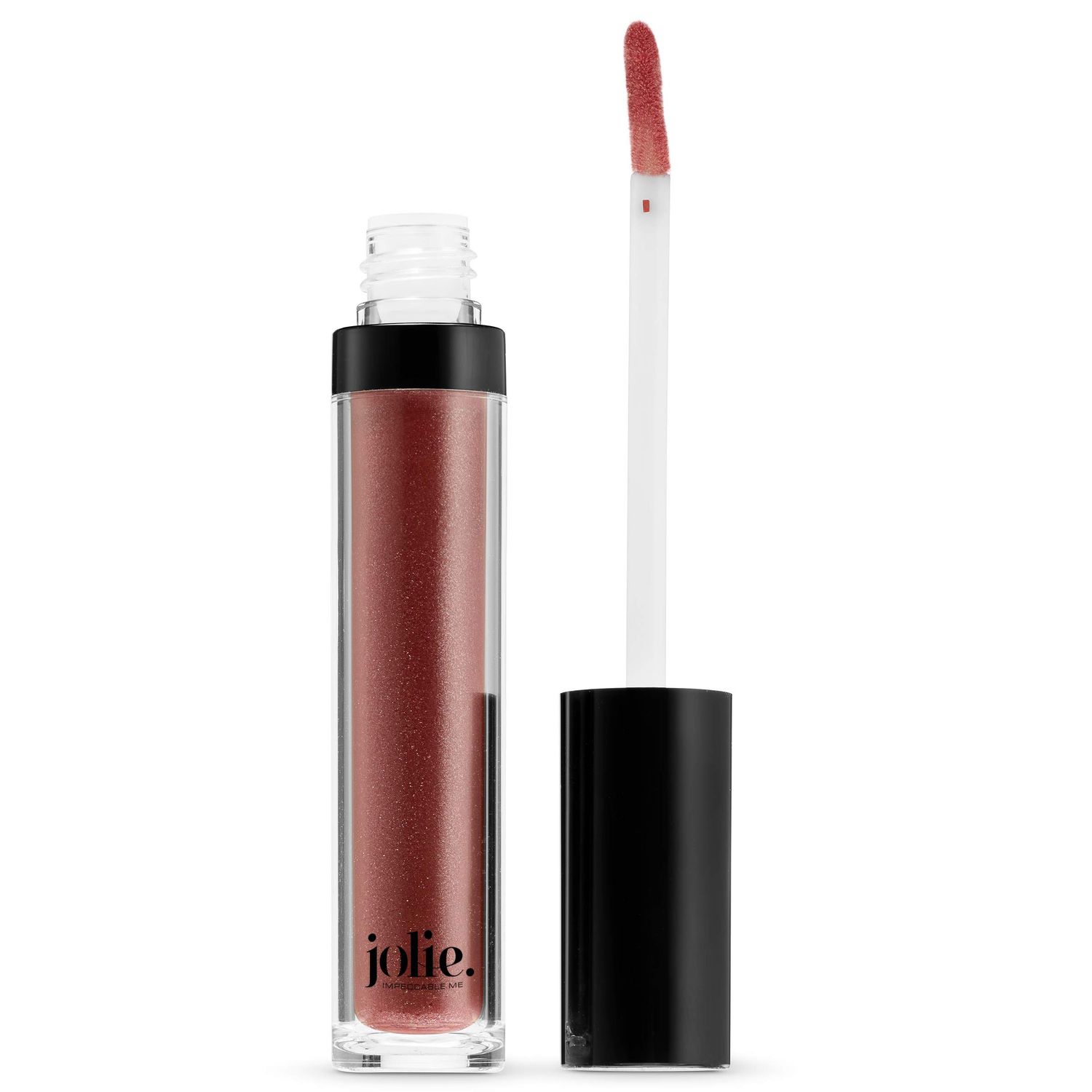 Jolie Cosmetics Sheer Tinted Lip Plumping Gloss W 3D Lip Plump Complex (Cupid&#39;s Bow)