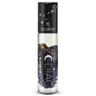 Blossom Lip Gloss Zodiac Sign Vanilla Scented Roll-On Lip Gloss, Moisturizing  Hydrating with Zodiac Crystals, Made in USA, 0.20oz, Scorpio