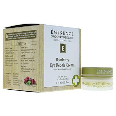 Eminence Organic Skincare Bearberry Eye Repair Cream, 0.5 Fl Oz