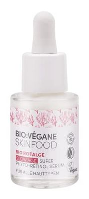 BIO:VEGANE SKINFOOD Organic Red Algae Slow Age Super Phyto-Retinol Serum For All Skin Types 0.5 fl oz (15 ml), 1
